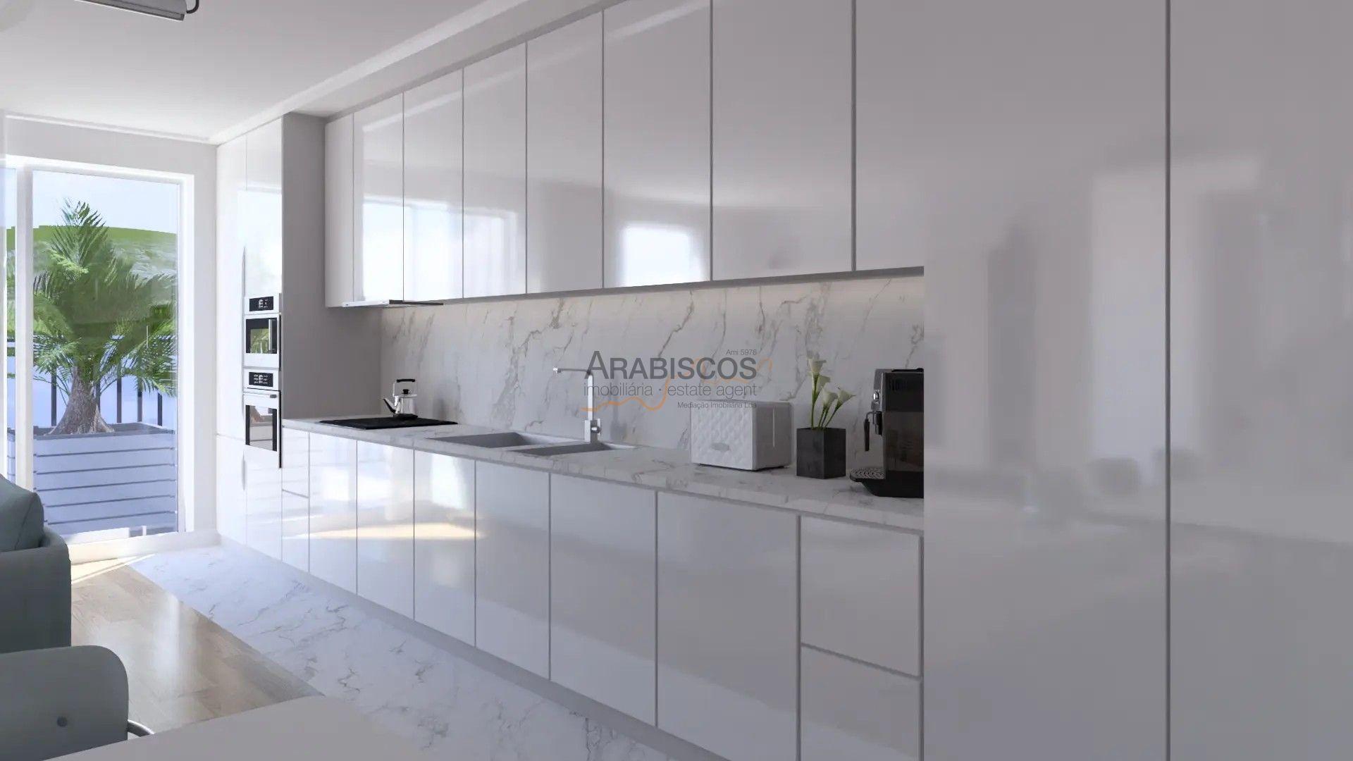 Apartamento T1+1 - Em Construção - 1 Lugar de Estacionamento - Varanda - Portimão