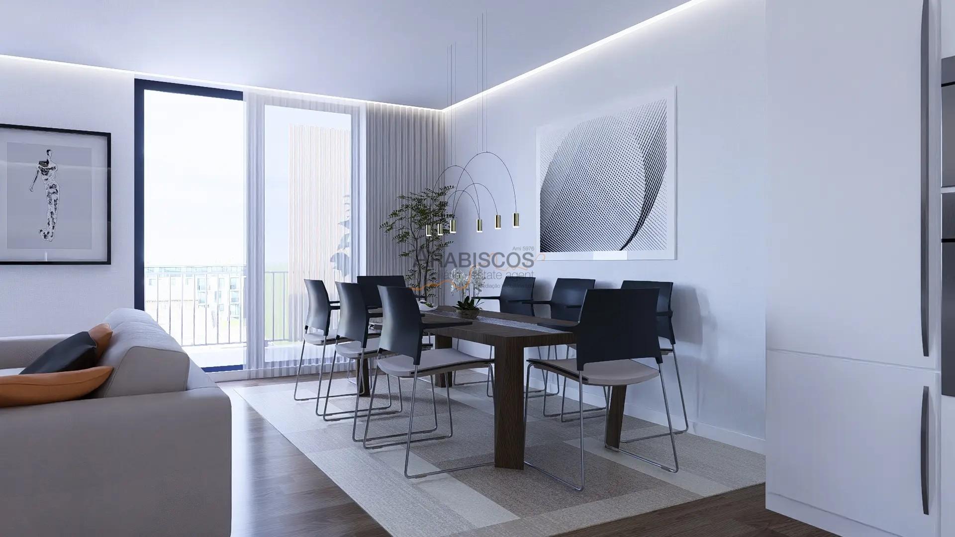 Apartamento T2+1 - Em Construção - 2 Lugares de Estacionamento - 2 Varandas - Portimão