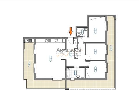 Apartamentos T3 - Varandas com 48m² - Barbecue - Lugar Garagem - Piso Radiante - Portimão - Algarve