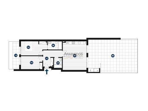 Apartamentos T2 - Varanda com 67 m2 - Piscina - 1 Lugar Garagem - Vale Lagar - Portimão - Algarve