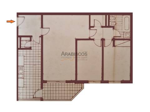 Apartamento T2 - Varanda - 2 Despensas - Boas Áreas - Quinta do Amparo - Portimão - Algarve