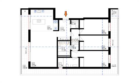 Apartamento T3 - Ar Condicionado - Barbecue - Garagem Box - Mexilhoeira Grande - Algarve