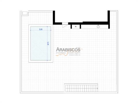 Penthouse T3 - Terraço de 154m2 - Piscina - Ar Condicionado - Barbecue - Mexilhoeira Grande -Algarve