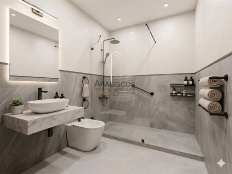 Apartamento T3- Sala com Lareira - Suite - Arrecadação - Parqueamento - Praia do Vau - Algarve