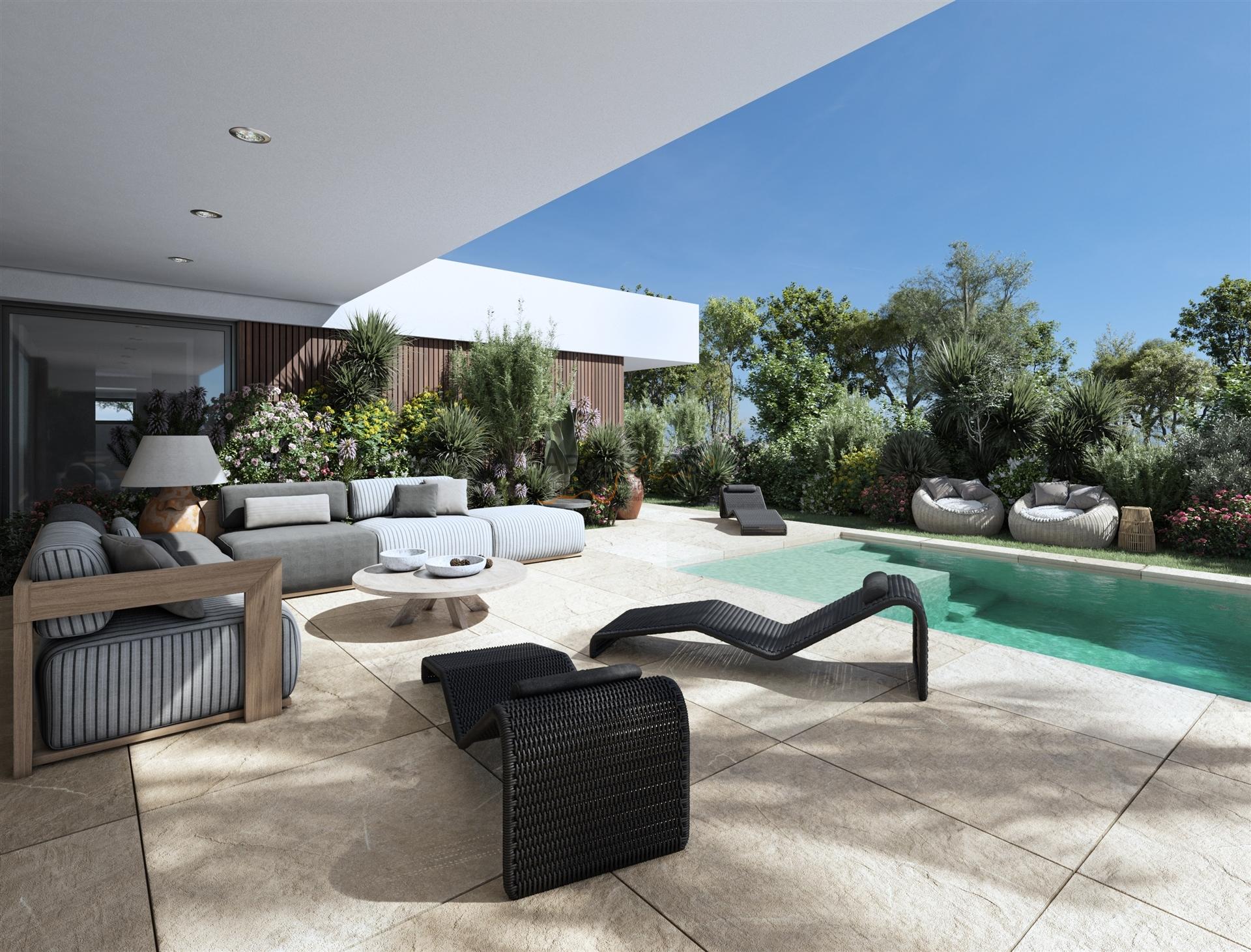 Sofisticação e conforto no coração do Algarve - Moradia T3 com piscina em Monte Canelas