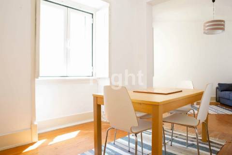 Apartamento T3 com vista rio, próximo do Panteão Nacional, Lisboa