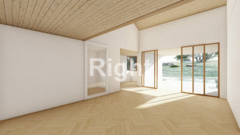 Terreno urbano com projeto em Santarém