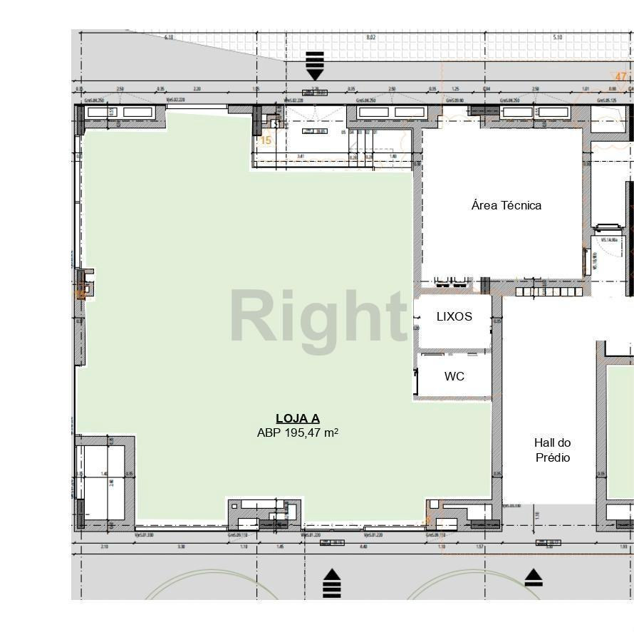 &#8203;&#8203;&#8203;&#8203;&#8203;&#8203;&#8203;Loja com 195 m² em empreendimento moderno na zona oriental de Lisboa