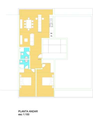 Apartamento T2 em fase de remodelação em São Domingos de Benfica