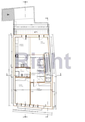 Apartamento T2 com varanda - cidade Santarém