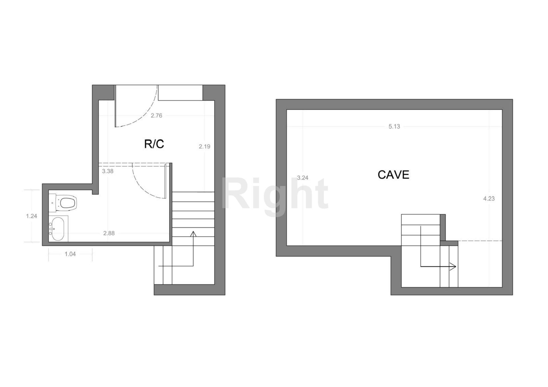 Loja com 60m2 em Alvalade