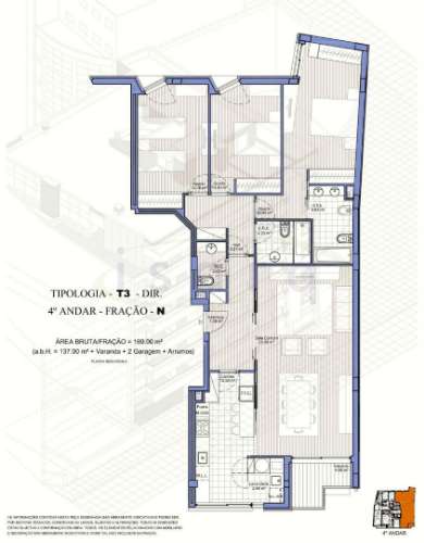 Apartamento T3 NOVO no centro da Maia onde predomina a Qualidade, o Conforto e a Distinção