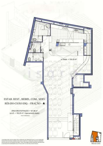 Loja para Restauração ou Comércio/Serviços, em edifício NOVO no centro da Maia