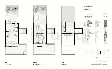 Excelente Moradia T3 vanguardista, de traço simples e minimalista