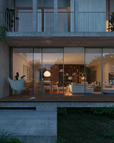 Excelente Moradia T3 vanguardista, de traço simples e minimalista