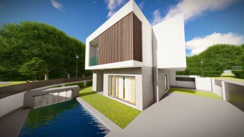 Moradia V4 - NOVA - c/ Piscina e Garagem -  Redondos - Fernão Ferro