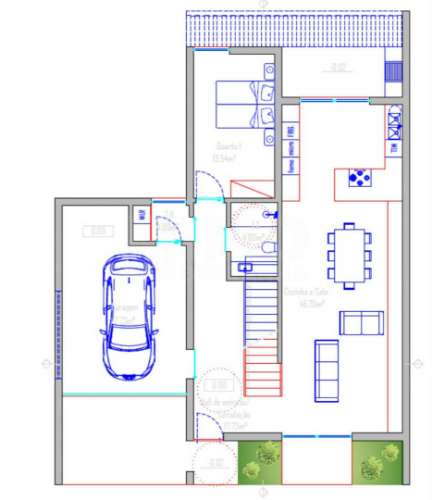 Moradia V3 c/ Garagem - NOVA - Alcains - 10 min de Castelo Branco
