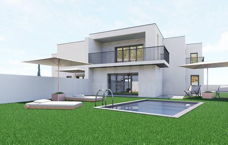Moradia V3 c/ Piscina e Garagem - NOVA - Entrada da Covilhã