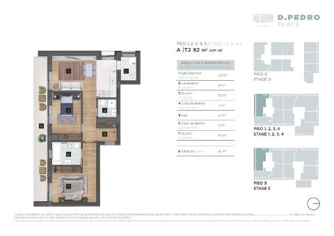 Apartamento T2 Venda em Mafamude e Vilar do Paraíso,Vila Nova de Gaia