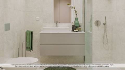 T2 com lugar de garagem, junto às Praias de Canidelo em V. N. Gaia