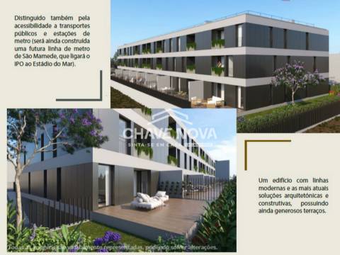 Apartamento T2 Venda em São Mamede de Infesta e Senhora da Hora,Matosinhos