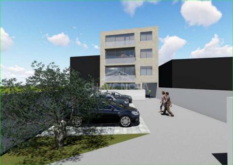 T0 novo, com varanda e lugar de garagem, em Leça da Palmeira (Centro)