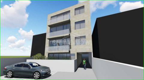 T0 novo, com varanda e lugar de garagem, em Leça da Palmeira (Centro)