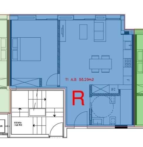 Apartamento T1 Venda em Canidelo,Vila Nova de Gaia