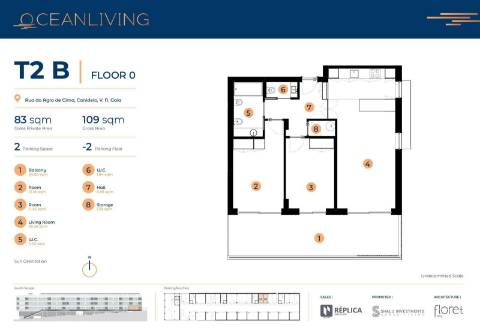 Apartamento T2 Venda em Canidelo,Vila Nova de Gaia
