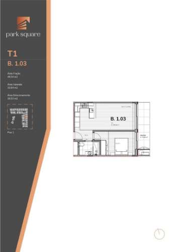 Apartamento T1 Venda em Mafamude e Vilar do Paraíso,Vila Nova de Gaia