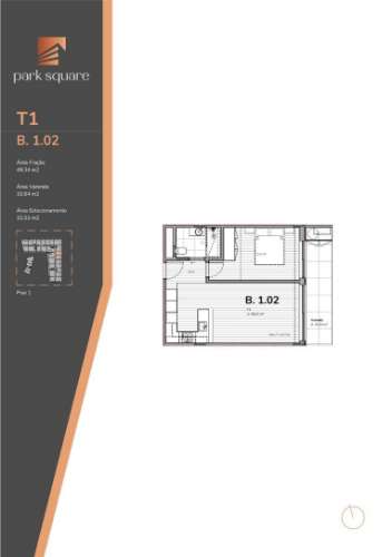 Apartamento T1 Venda em Mafamude e Vilar do Paraíso,Vila Nova de Gaia
