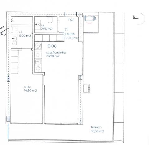 Apartamento T1 Venda em Santa Marinha e São Pedro da Afurada,Vila Nova de Gaia