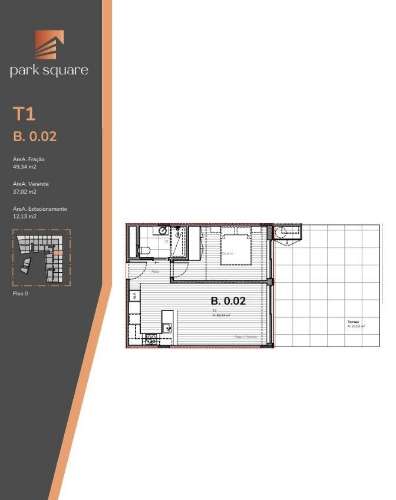 Apartamento T1 Venda em Mafamude e Vilar do Paraíso,Vila Nova de Gaia