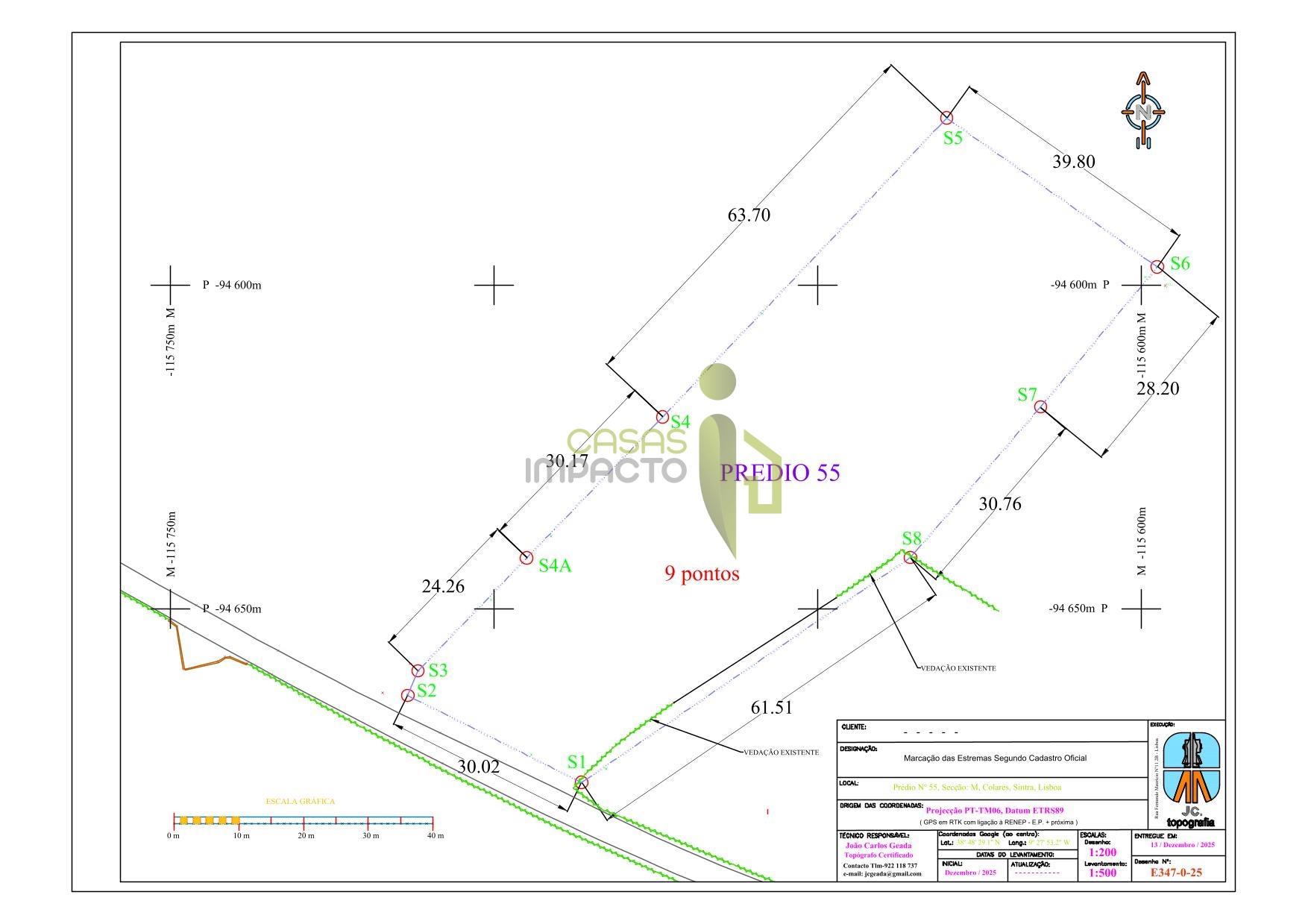Terreno Rústico com 4.600 m2 em Areais, Almoçageme - Colares