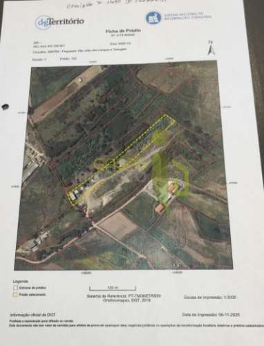 Terreno Rústico com 4.680m2 a venda na Terrugem