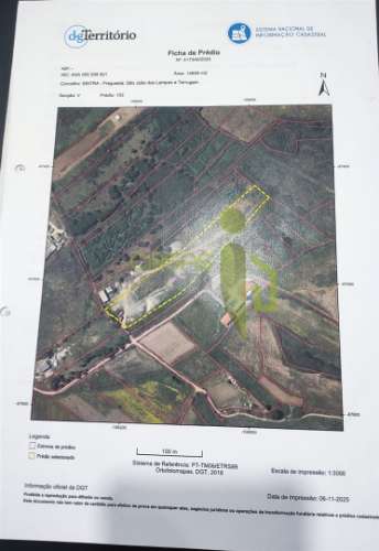 Terreno Rústico com 15.240m2, para venda na Terrugem