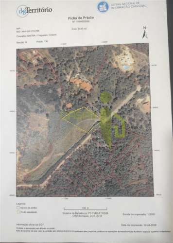Terreno Rustico com 3.000m2 em Colares