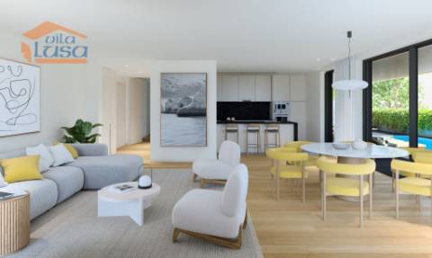 T3 Novo c/ Terraço 22,20m2, próximo Marina da Afurada em Canidelo V.N Gaia.