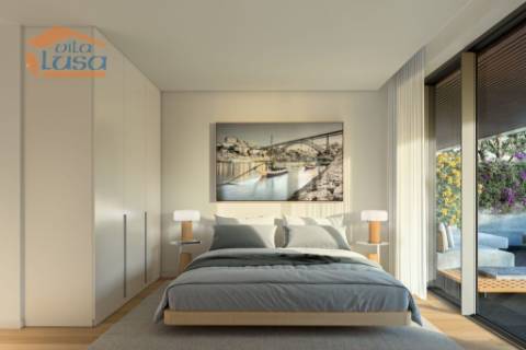 T3 Novo c/ Terraço 22,20m2, próximo Marina da Afurada em Canidelo V.N Gaia.