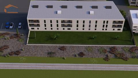 T1+1 Novo c/ garagem e varanda 17,70m2 em Portimão Empreendimento.