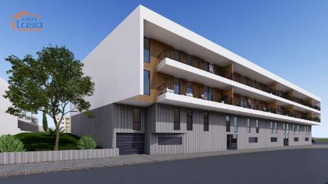 T1+1 Novo c/ garagem e varanda 17,70m2 em Portimão Empreendimento.