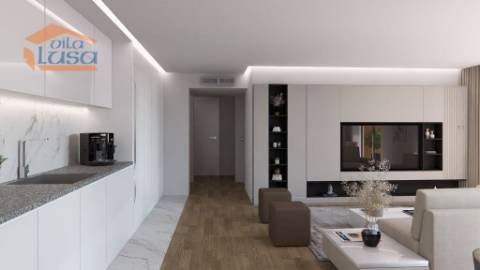 T1+1 Novo c/ garagem e varanda 17,70m2 em Portimão Empreendimento.