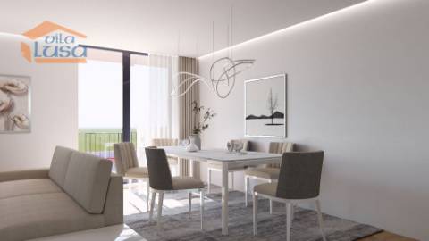 T1+1 Novo c/ garagem e varanda 17,70m2 em Portimão Empreendimento.