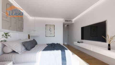 T2 Novo c/ dois lugares garagem e varanda 21,40m2 em Portimão Empreendimento.