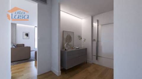 T2 Novo c/ dois lugares garagem e varanda 21,24m2 em Portimão.