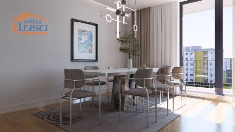 T2 Novo c/ dois lugares garagem em Portimão.