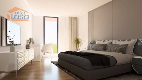 T1 Novo ultimo piso c/ garagem e varanda em Portimão.