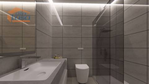 T1 Novo ultimo piso c/ garagem e varanda em Portimão.