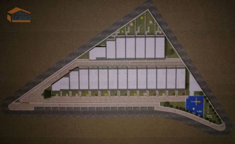 Terreno c/ projeto aprovado, para condomínio privado com construção de 20 Moradias em Valongo