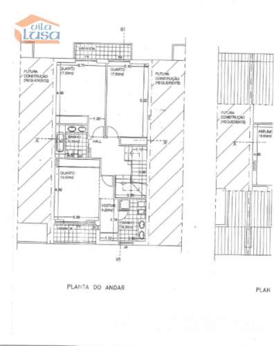 Terreno p/ construção de moradia geminada  Mafamude, V.N. de Gaia.